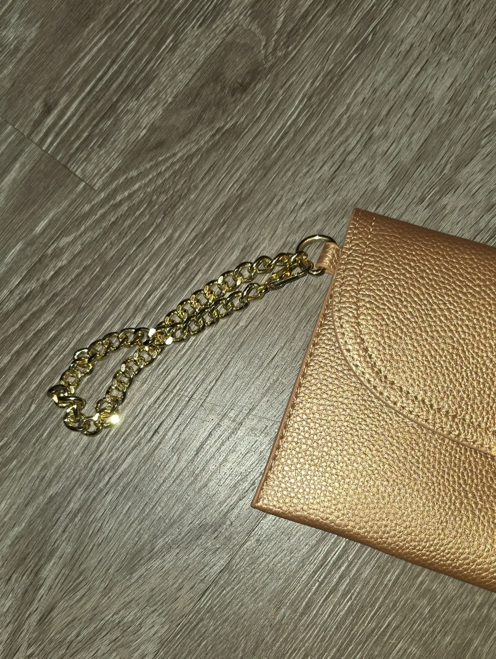Rose Gold And Gold Metallic Clutch! Nwots. Gorgeous